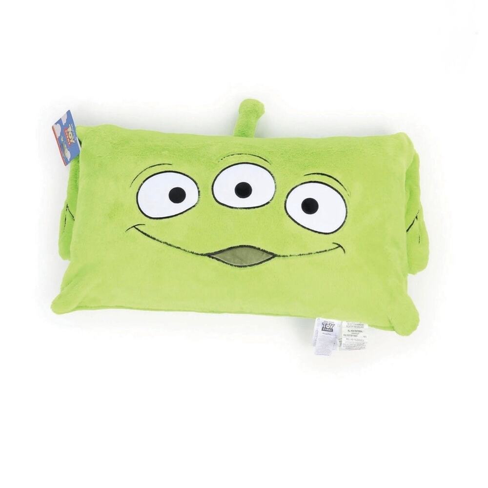 Toy Story Pizza Planet Alien 3D Oversized Furry Body Pillow 30”x 18”